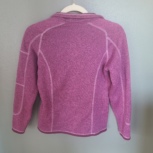 Girl's Patagonia 1/4 Zip Better Sweater, Size XL - Picture 4 of 4